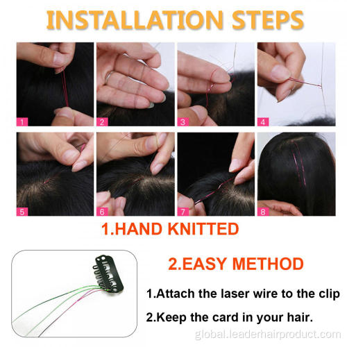 Clip In Hair Extension Sparkle Fairy Shiny Hair Streaks Tinsel Hair Extension Manufactory